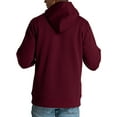 thumbnail image 2 of Fruit of the Loom Men's Crafted Comfort Super Soft Cotton Blend Fleece Hoodie Sweatshirt, Sizes S - 2XL, 2 of 6