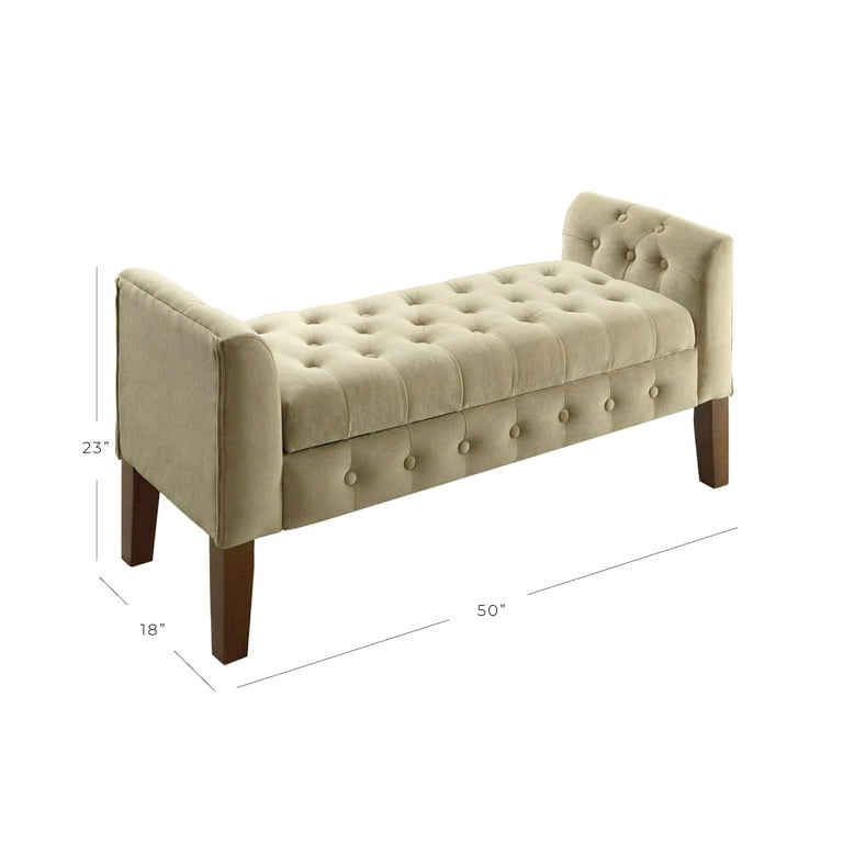 Tufted Dining Bench Cushion