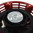 thumbnail image 4 of MYG for Pull Start Recoil Starter Assembly for GX120 GX200 Generator Engine C Type Red Metal Material Replacement Part Outdoor Power Equipment Accessory, 4 of 10