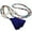Dark Blue, variant on Long Tassel Necklace Natural Pearls Chains Necklaces Hand-Knotted Crystal Beaded Necklace