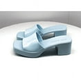 thumbnail image 5 of Steve Madden Women s Harlin Jelly Block-Heel Sandals, 5 of 5