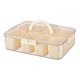 thumbnail image 5 of Contenedor de alimentos, caja de condimentos, caja de refrigerios, organizador de especias recargable reutilizable para claro, 5 of 9
