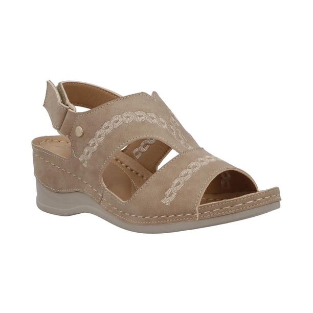 Sandalias Mujer Casuales Etnia Cómodas Ligeras Huaraches rosa 25 ETNIA 1301