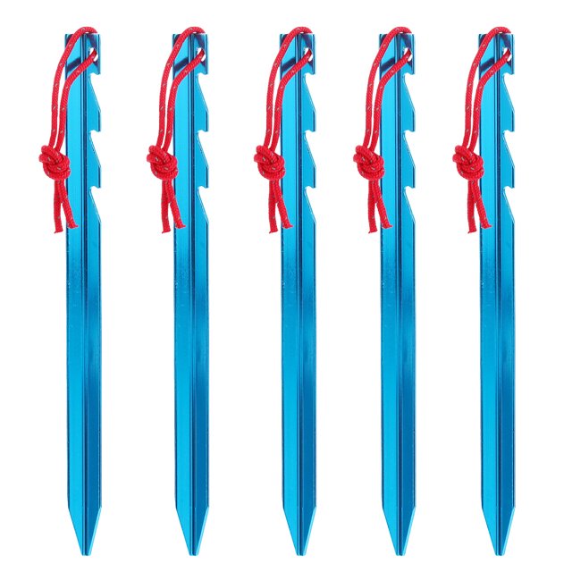 EeaseCA 5pcs Tent Pegs Tent Stakes Tent Pin Tent Nails for Outdoor