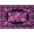 thumbnail image 1 of Ahgly Company Indoor Rectangle Medallion Purple French Area Rugs, 8' x 12', 1 of 4