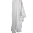 thumbnail image 3 of Combinaisons pour Femmes à une Épaule Soirée Cocktail Semi-Formelle Robe Maxi Pantalon Ensemble de Survêtement 2 Pcs S-111 Blanc m, 3 of 5