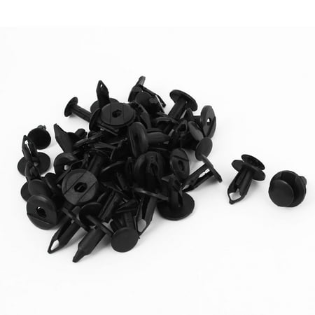 Uxcell 6mm x 5mm Plastic Replacement Car Bumpers Rivets Fasteners Clips
