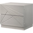 thumbnail image 2 of Florence Night Stand - White & Taupe, 2 of 3