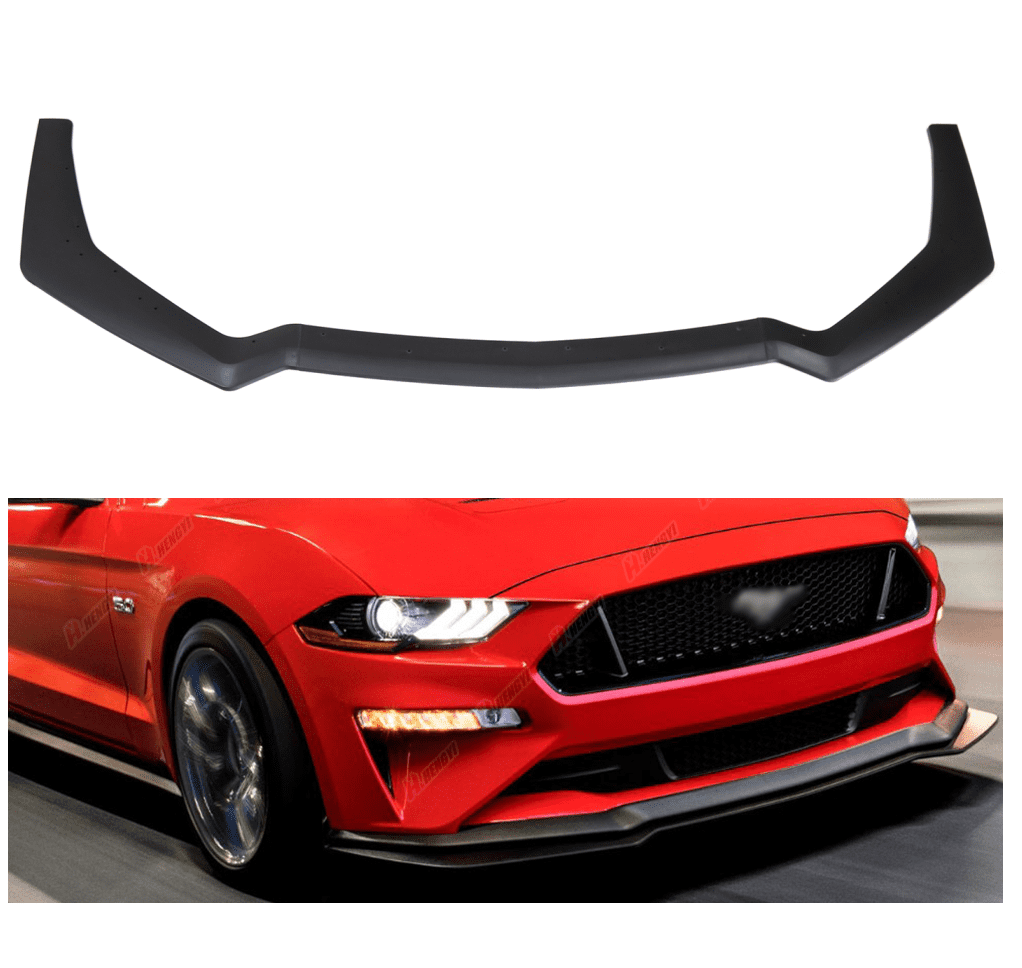 3 Pieces Front Bumper Lip For Ford Mustang GT / Ecoboost 2018-2020 Body
