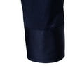 thumbnail image 6 of Xzbqbs Men's Solid Long Sleeve Dress Shirt with Matching Tie Classic Button Down Formal Business Shirts Wrinkle-Free Golf Shirts, 6 of 9