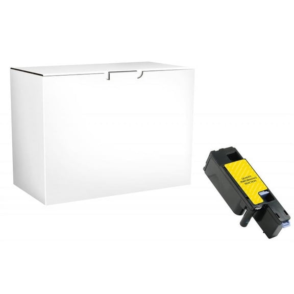 Remanufactured Clover Imaging High Yield Yellow Toner Cartridge for Dell 1250/C1760