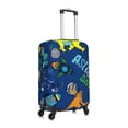 thumbnail image 3 of Disketp Dinosaur In Space Elastic Travel Luggage Cover Travel Suitcase Protective Cover For Trunk Case Apply To 18''-32'' Suitcase Cover (Luggage not included)-X-Large, 3 of 9