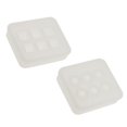 thumbnail image 1 of Moldes para hacer joyas perfecl 2 Piezas Surtido De Silicona Forma Cuadrada, 1 of 8