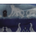 thumbnail image 4 of oneOone Georgette Viscose Fabric Stripe|Bird & Monkey Ikat Print Fabric BTY 42 Inch Wide, 4 of 4
