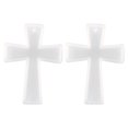 thumbnail image 1 of 2Pcs Cross Keychain Pendant Mold Casting Mold Silicone Cross Mold Crafts Making Mold for DIY, 1 of 4