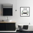thumbnail image 4 of Stupell Industries Shabby Chic Soak Worries Away Plants Black Framed Giclee Art, 24 x 24, by Masey St. Studios, 4 of 8