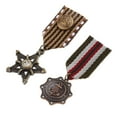 thumbnail image 1 of 2 Udades Vintage Cuelgan Náutica Temática Broche Pin Epaulet Insiga Decoración Colr Pin Hugo Broche de medalla de punk, 1 of 10