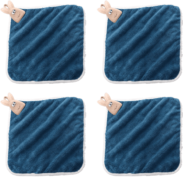Toallas de mano colgantes, toallas secas a mano para cocina y baño, juego de toallas colgantes pequeñas súper absorbentes y suaves Vhermosa