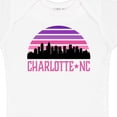 thumbnail image 4 of Inktastic Charlotte North Carolina Gifts Skyline Girls Baby Bodysuit, 4 of 5