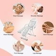 thumbnail image 2 of Artist hand Reclining Massage Table Facial Bed Pedicure Adjustable Salon Tattoo Chair w/Tray,Split Legs(White), 2 of 17
