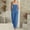 Sky Blue, variant on Cxenplz Women's Jumpsuits Summer Boho Casual Wide Leg Overalls Floral Print Baggy Rompers with Pockets