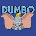 thumbnail image 2 of Junior's Dumbo Wide Open Graphic Tee Royal Blue 2X Large, 2 of 3