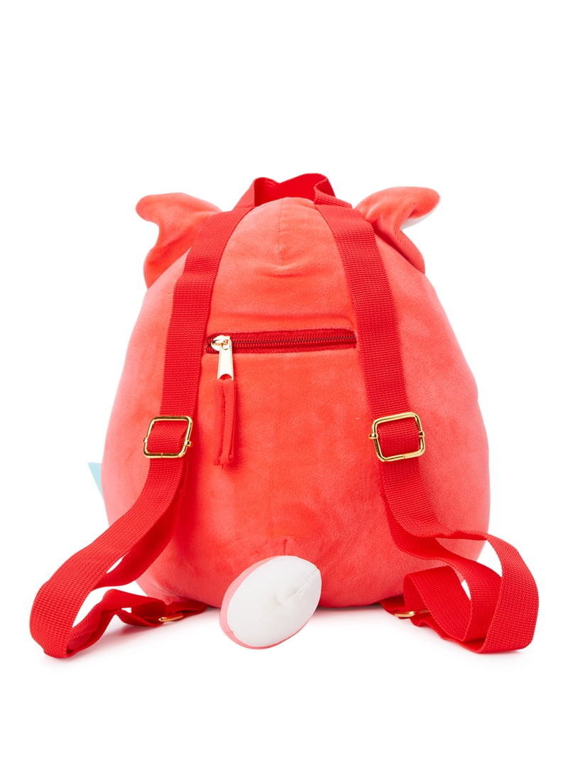 Squishmallows Fifi Fox Unisex 10" Plush Mini Backpack, Orange - Walmart.com