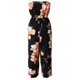 thumbnail image 3 of Female Ladies Sleeveless Backless Printed Jumpsuit Wide Leg Siamese Pants XL, 3 of 8