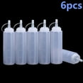 thumbnail image 4 of Lefu 6 Pcs 240ml Bouteille en Plastique 8oz Distributeur de Condiments Sauce Moutarde Ketchup, 4 of 9