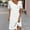 White, variant on Sakmal Semi Formal Summer Dresses for Women 2025 Mini Shirt Dress Graduation Short Sleeve Dresses