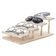 thumbnail image 4 of Assembleable Bamboo Sunglasses Stand Glasses Display 4 Layers, 4 of 4