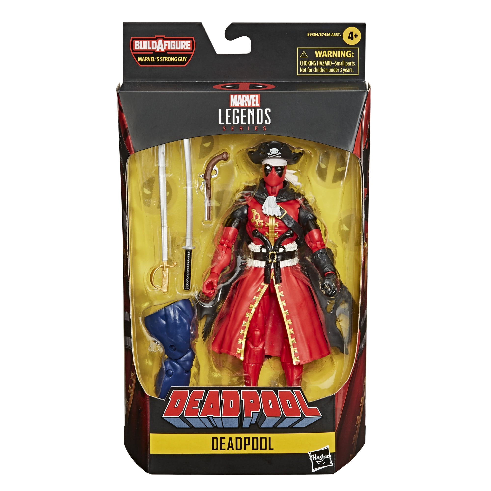 Hasbro Marvel Legends Series Deadpool Collection 6" Deadpool Figure (Pirate)