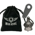 thumbnail image 4 of Dream Apparel DB-001 Handful Magnesium, Lightweight, Durable, Alloy Motorcycle Bell, 4 of 4