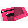 thumbnail image 7 of Daveitl 3 Ring Binder Dual Zipper Pencil Pouch, PVC Window Cloth Stationery Document Storage Bag, 9.84 x 7.09 Inches, Multiple Color Options, 7 of 7