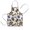 Pioneer Flower Floral-1, variant on Pioneer Flower Floral Print Pattern Kids Aprons for Girls and Boys,Adjustable Neck Strap Toddler Aprons for Kids Cooking Baking