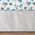 thumbnail image 3 of The Peanutshell Safari Adventures 7 Piece Baby Nursery Crib Bedding Set, Quilt, Crib Sheets, Crib Skirt, 3 of 5