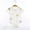 White, variant on lulshou Breathable Baby Bodysuits Short Sleeve Cute Print Onesies Summer Lightweight Romper for Newborn Infant Unisex