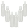 thumbnail image 4 of Howish Lotion Bottle 6-Pack 8oz Clear Squeeze Bottles for Shampoo, Lotions, Creams,PET and PP(6.89"X1.97"X1.97"), 4 of 8