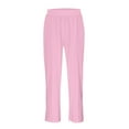thumbnail image 5 of Girls Sweatpants Kids Active Joggers Athletic with Pockets Drawstring Casual Pants Pink Sweatpants Girls Size 11-12 Years Pants, 5 of 9