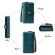 thumbnail image 3 of Cartera de Cuero para Tarjetas Billetera con Múltiples Bolsillos Estuche para Tarjetas para Mujer Billetera de Cuero de Gran Capacidad Tarjetero Billetera Hecha a Mano con ANGGREK Otros, 3 of 8