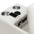 thumbnail image 3 of Picket House Furnishings Gianni Modular Console with USB in Natural, 3 of 5