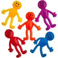 thumbnail image 4 of Stretchy Bendable Man (36 Pack) Assorted Fun Colors, A Sticky, Stretchable, Slimy, Gooey Texture, Toy For Stress Anxiety Relief, Great Party Favor, Stocking Stuffer - -, 4 of 4