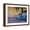 Brown Frame, variant on Art.com VW Volkswagen Bully Series - Blue Surf Bus Line Art Print by Martina Bleichner, 16" x 12"
