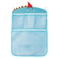 thumbnail image 5 of Organizador de juguetes de baño con múltiples formas de colgar, soporte para juguetes de baño con apertura extragrande, bolsa de almacenamiento de juguetes para bañera con cremallera en la parte inf, 5 of 5