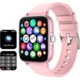 thumbnail image 1 of Reloj inteligente (recepción de llamadas/marcación), reloj de fitness 28 modos deportivos, relojes inteligentes de 1,7 pulgadas para mujeres y hombres con llamada de control de voz AI, 1 of 7