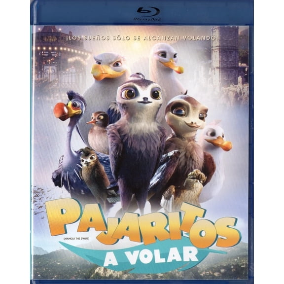 Pajaritos A Volar ZIMA Pelicula Animada Blu-ray