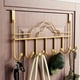 thumbnail image 1 of Gancho para puerta sin taladrar, organizador de toallas y llaves, estante extendido, metal resistente, impermeable, para baño y dormitorio, ideal para la entrada, alta capacidad, fácil de, 1 of 8