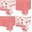 Red Crad and Checkered, variant on 4 Pcs Crawfish Tablecloths, Plastic Seafood Decorations Crawfish Tablecloths for Seafood Boil Party Supplies Crayfish Boil Theme Party, 51 x 86 inch