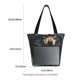 thumbnail image 3 of Balery Vintage Wolf Warrior Bolsa de Hombro con Diseño, Bolsa Grande y Duradera, Bolsa Versátil para Compras, 3 of 6