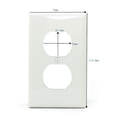 thumbnail image 1 of Outlet Covers Wall Plates,Standard Size Duplex Outlet Covers, 1 of 12